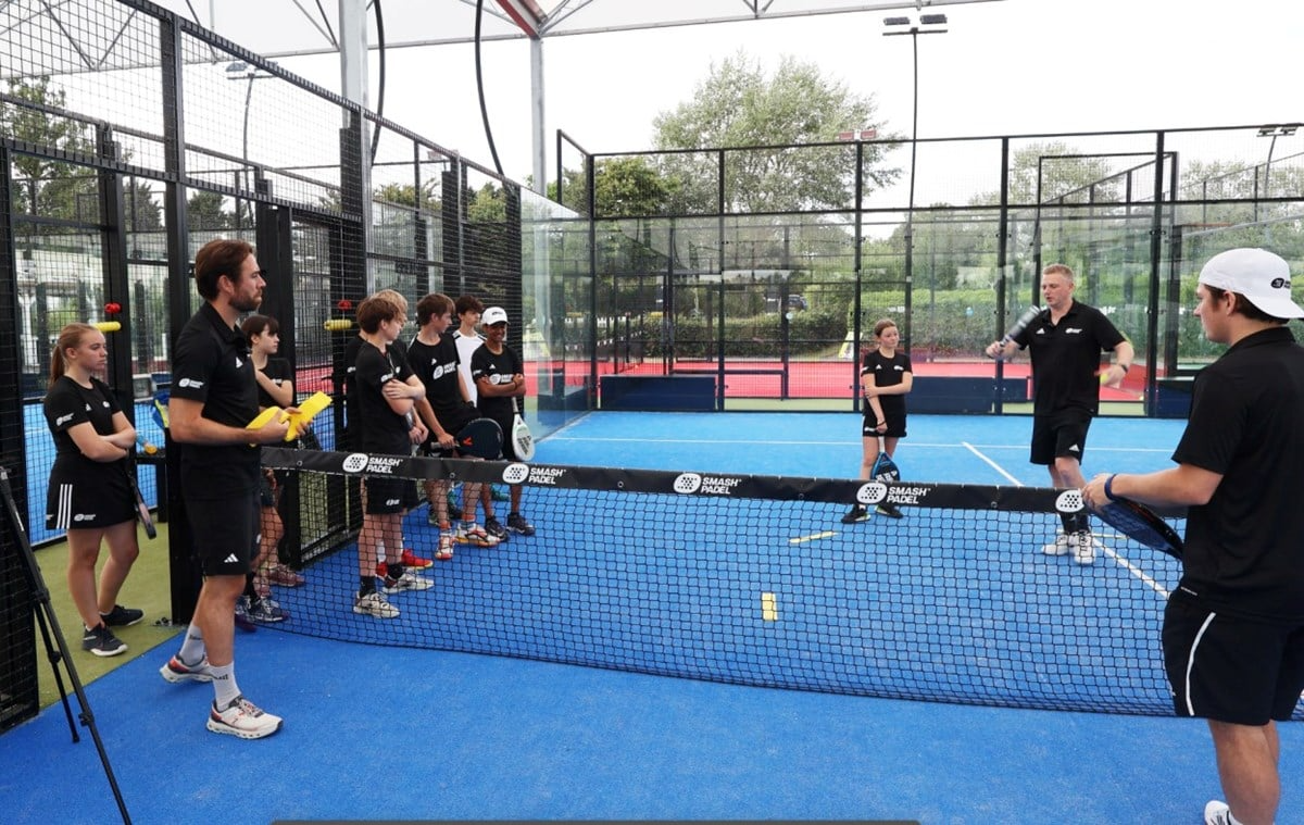 Smashing it! How Bicester became a UK hotbed for junior padel development
